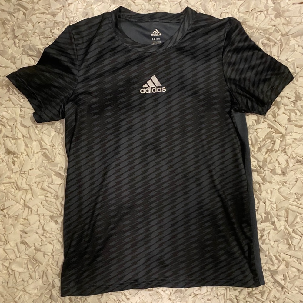 Adidas black/grey dri-fit Tshirt